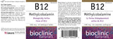 Bioclinic Naturals B12 lozenges open container