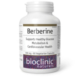 Bioclinic Naturals Berberine HCl Capsules front view
