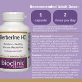 Bioclinic Naturals Berberine HCl Capsules side view