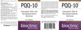 Bioclinic Naturals CerebroVital PQQ-10 product label detail