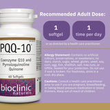 Bioclinic Naturals CerebroVital PQQ-10 softgel close-up