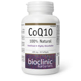 Bioclinic Naturals CoQ10 Soft Gels packaging front view
