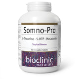 Bioclinic Naturals Somno-Pro 90 chewable tablets front view