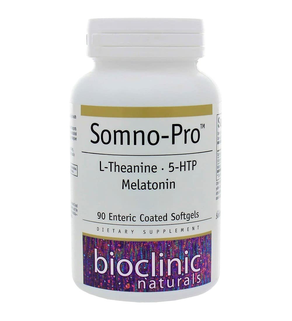 Bioclinic Naturals Somno-Pro 90 softgels front view