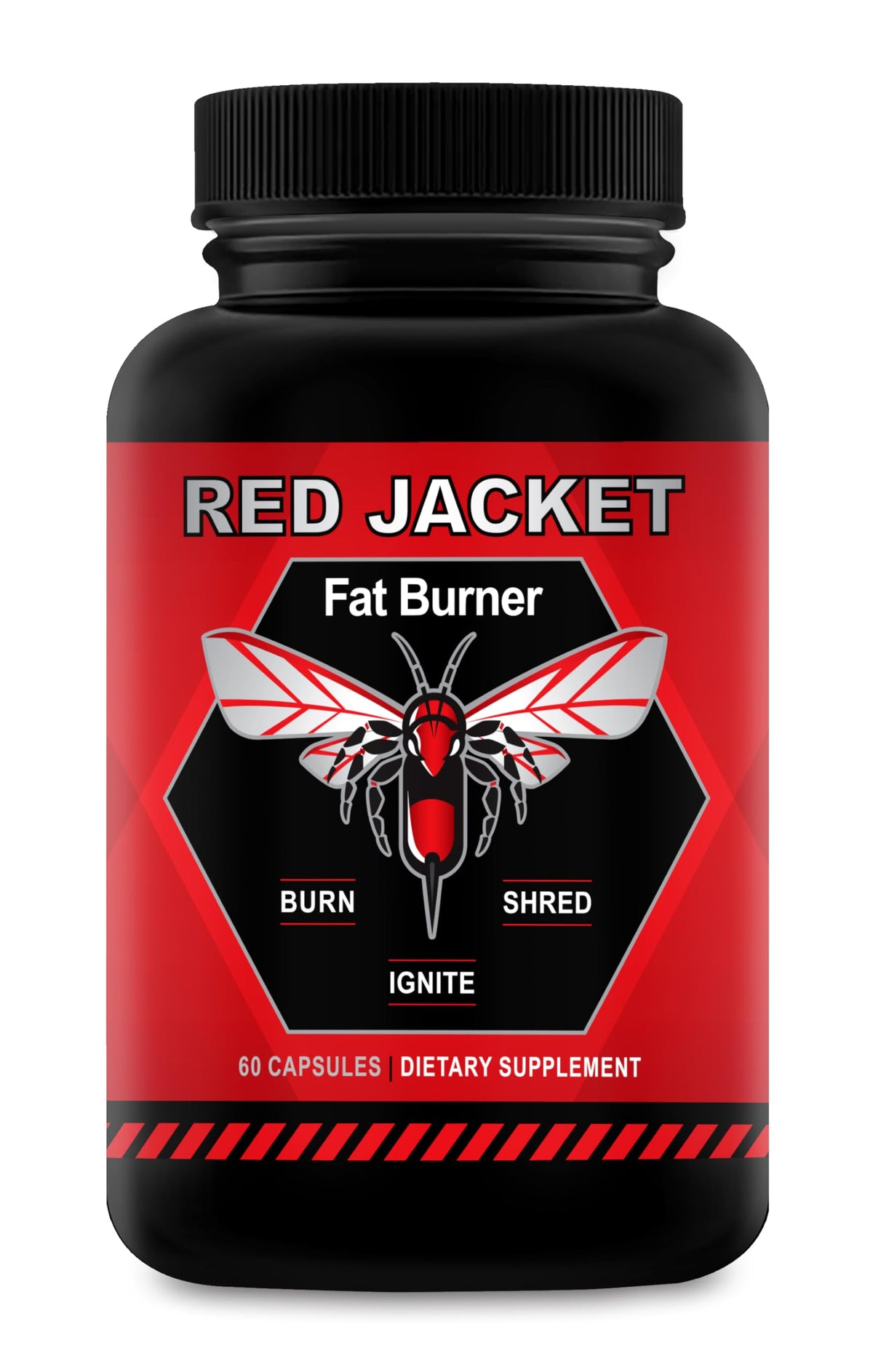 BIODEV Red Jacket Thermogenic Fat Burner front view