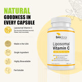 Biodora Liposomal Vitamin C Supplement ingredients list