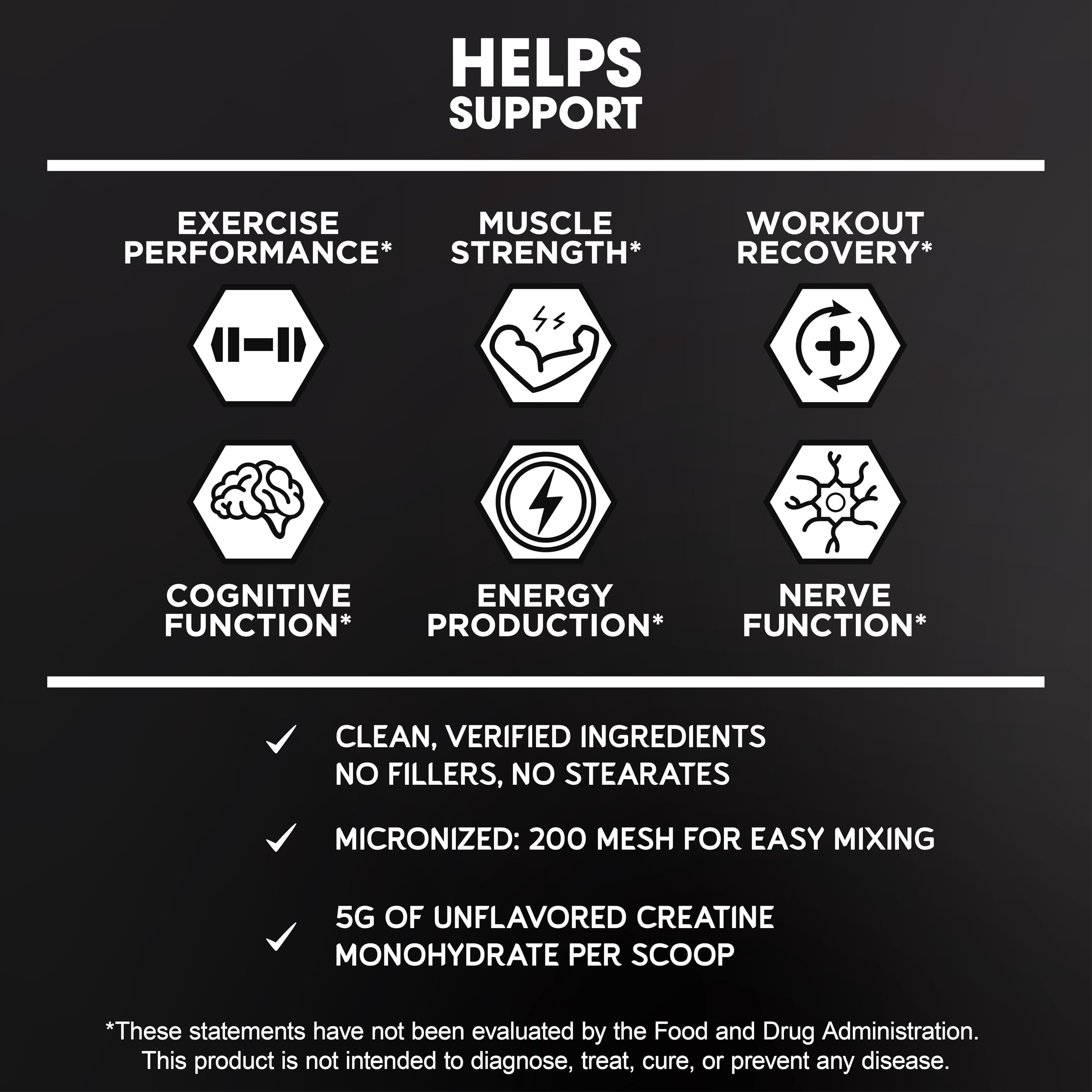 BioEmblem Creatine Monohydrate Powder with protein shake