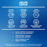 BioEmblem Fish Oil Softgels with Vitamin D3 ingredient label