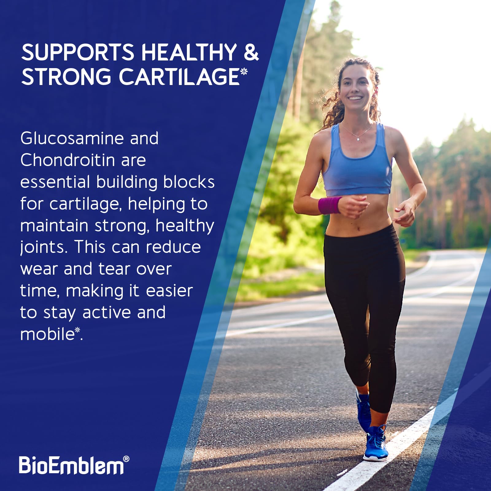 BioEmblem Joint Support Supplement packaging side view
