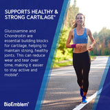 BioEmblem Joint Support Supplement packaging side view