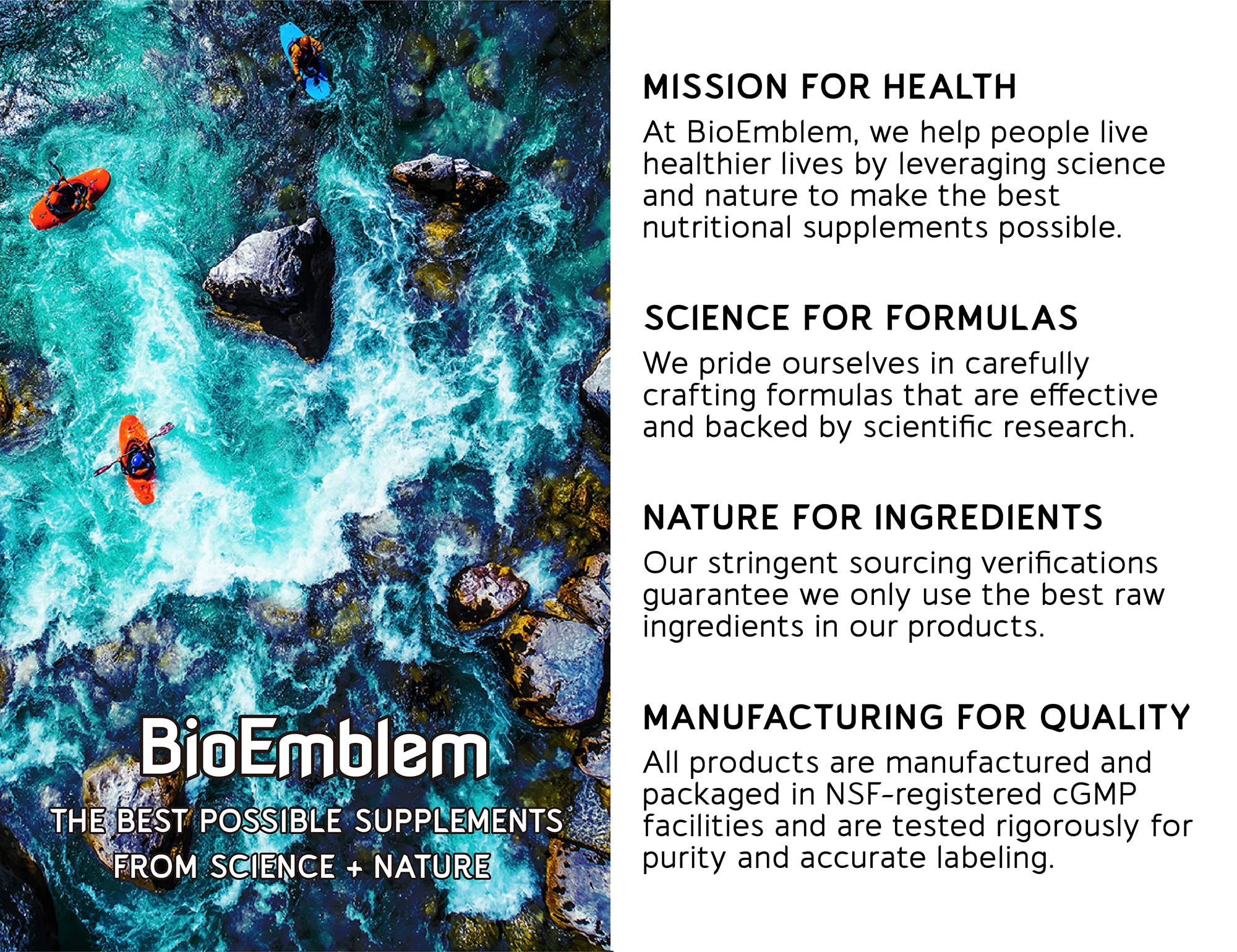 BioEmblem Natural Sleep Aid 60 Capsules in packaging