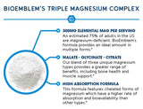 BioEmblem Triple Magnesium Complex 300mg close-up of capsules
