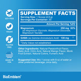 BioEmblem Triple Magnesium Powder with a measuring scoop