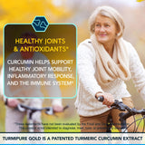 BioEmblem TurmiPure Gold turmeric supplement capsules with ingredients