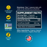BioEmblem TurmiPure Gold Turmeric Supplement packaging