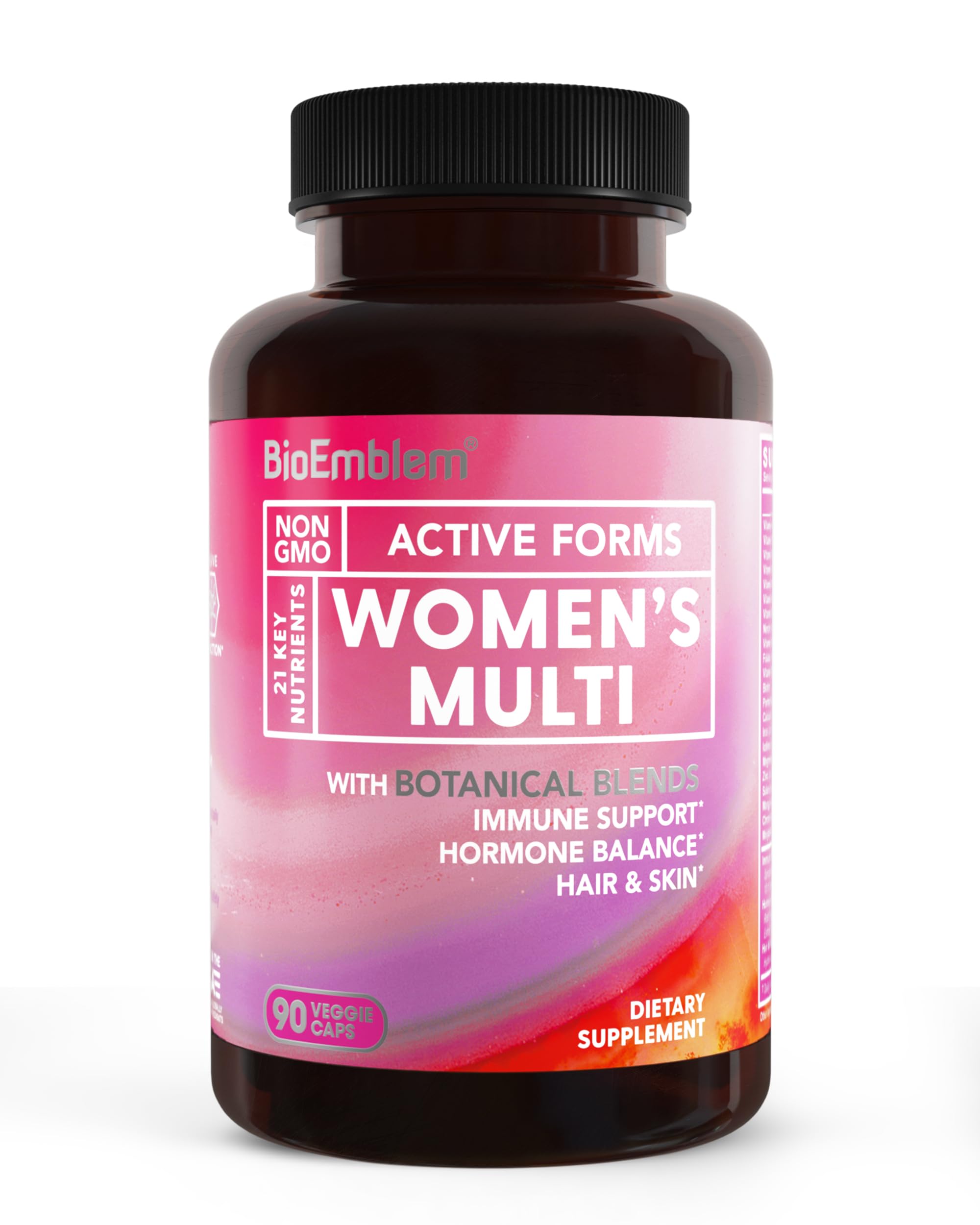 BioEmblem Women's Multivitamin front view with packaging
