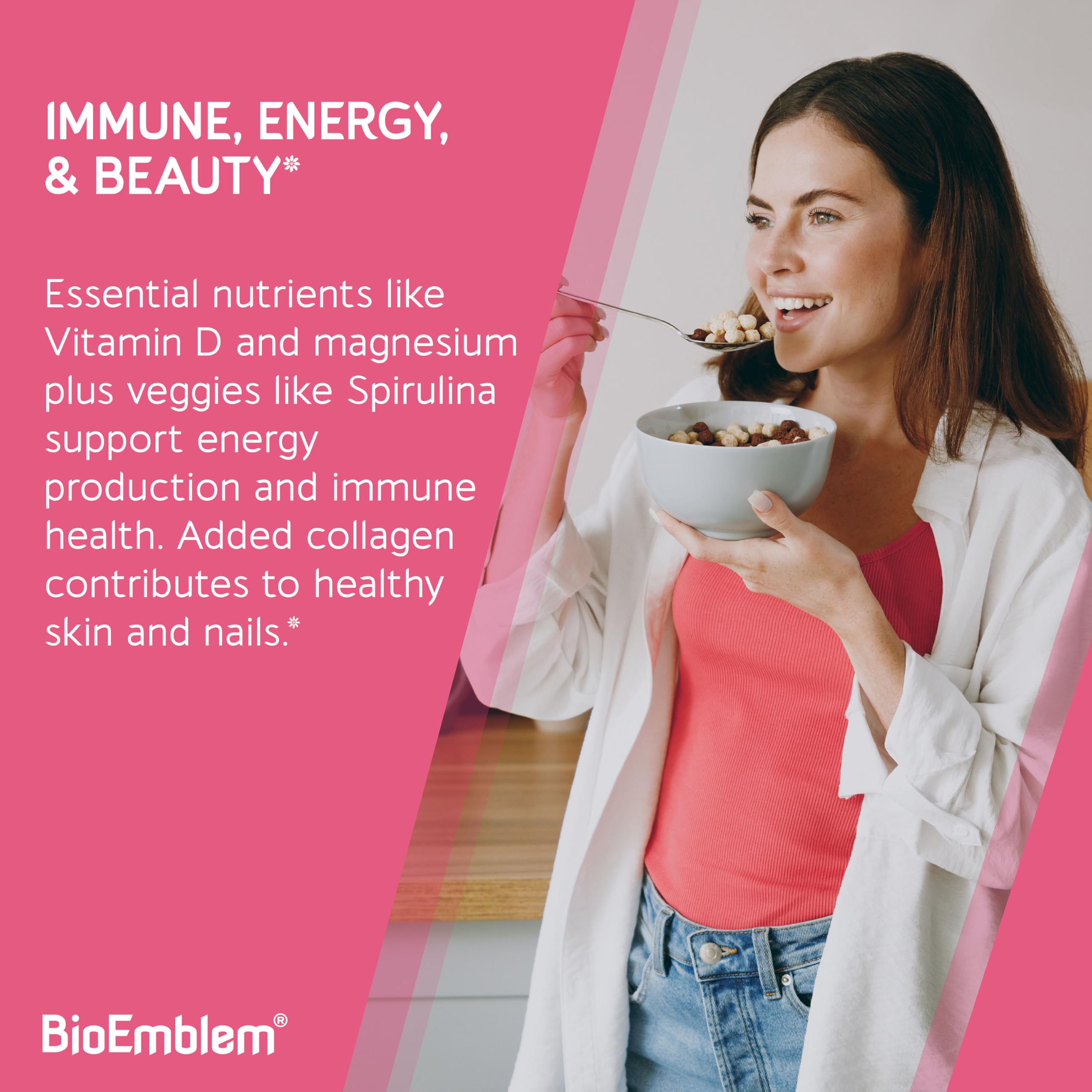 BioEmblem Women's Multivitamin side view of packaging