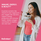 BioEmblem Women's Multivitamin side view of packaging