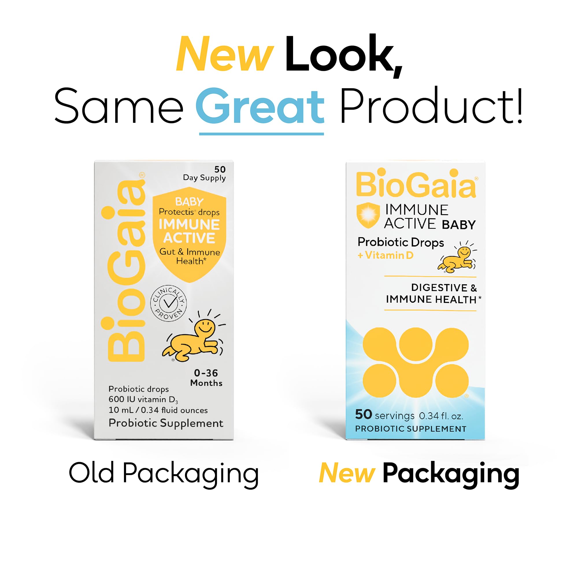 BioGaia Baby Probiotic Drops 17g back view
