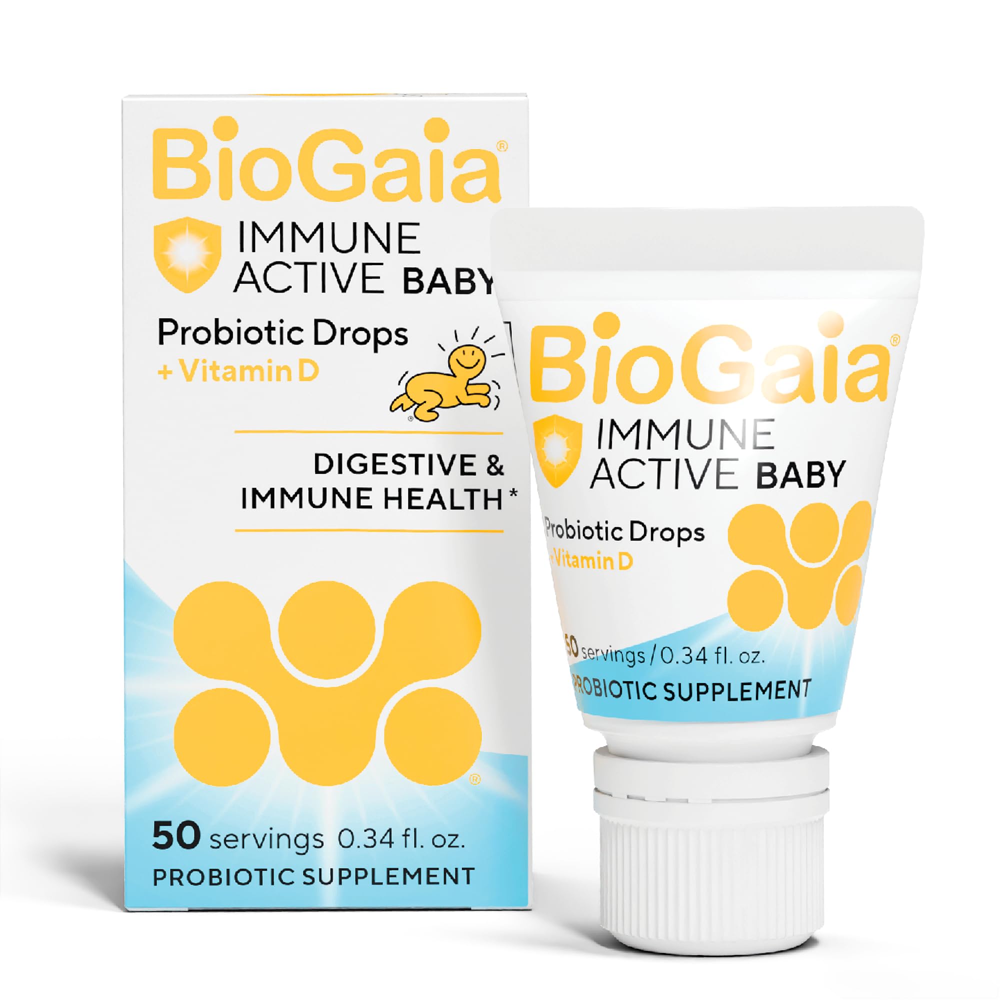 BioGaia Baby Probiotic Drops 17g front view