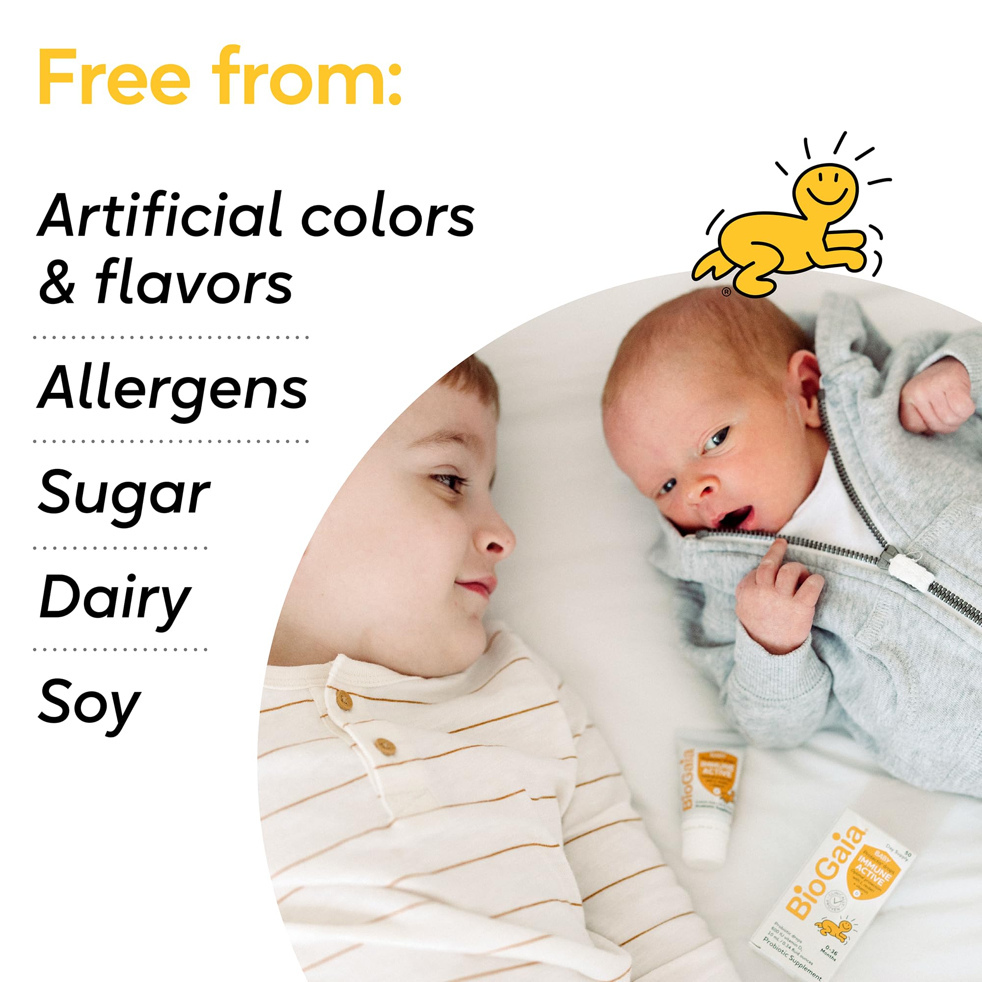 BioGaia Baby Probiotic Drops close-up of dropper