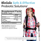 BioGaia daily wellness Active Probiotic + Vitamin D with a measuring spoon