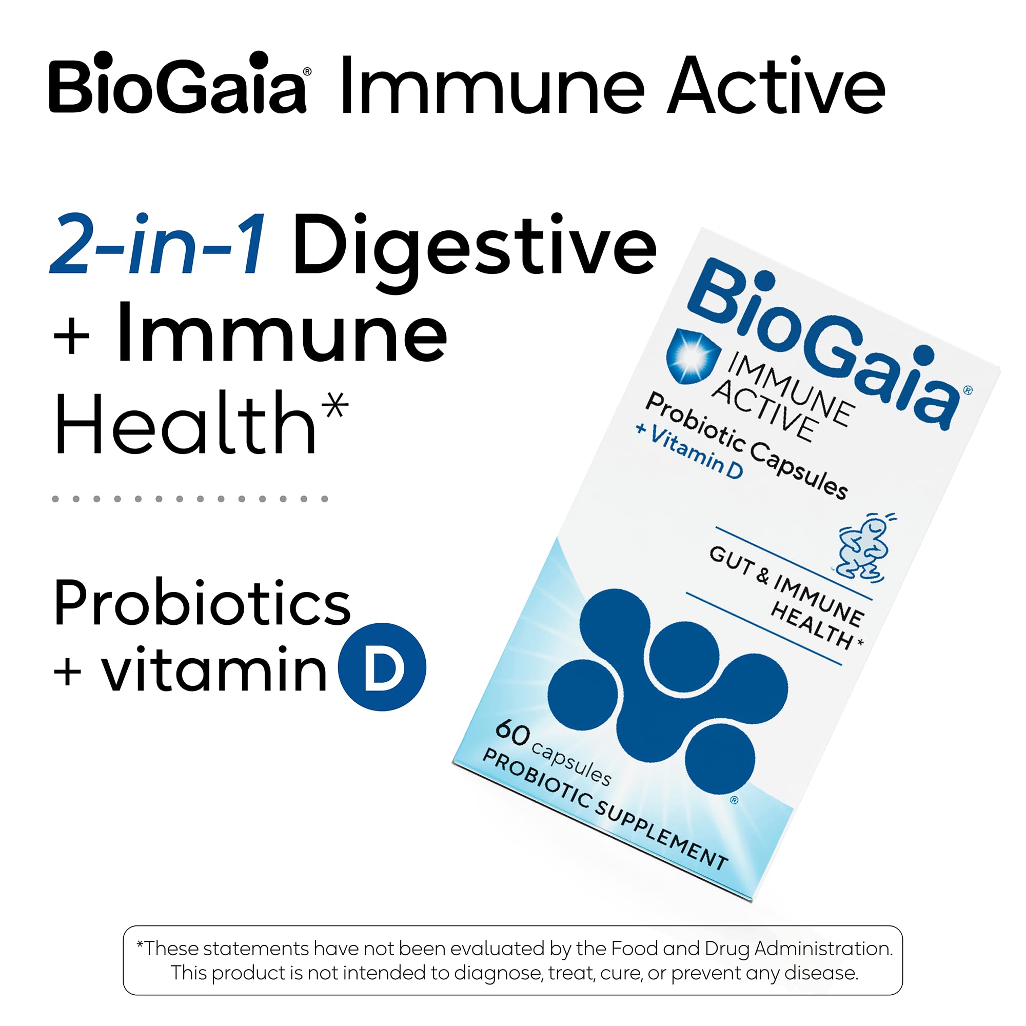 BioGaia daily wellness Active supplement side view