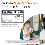 BioGaia Probiotic Chewable Tablets in a child's hand