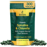 Biogenesis Chlorella and Spirulina Mini Tablets front view