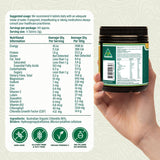 Biogenesis Chlorella product packaging with label details