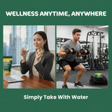 Biogenesis Chlorella & Spirulina Mini Tablets with a measuring spoon