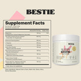 Biohacking Bestie Sleepy Bestie Mocktail on a wooden table