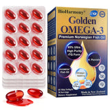 BioHarmony Fish Oil Softgels blister pack front view