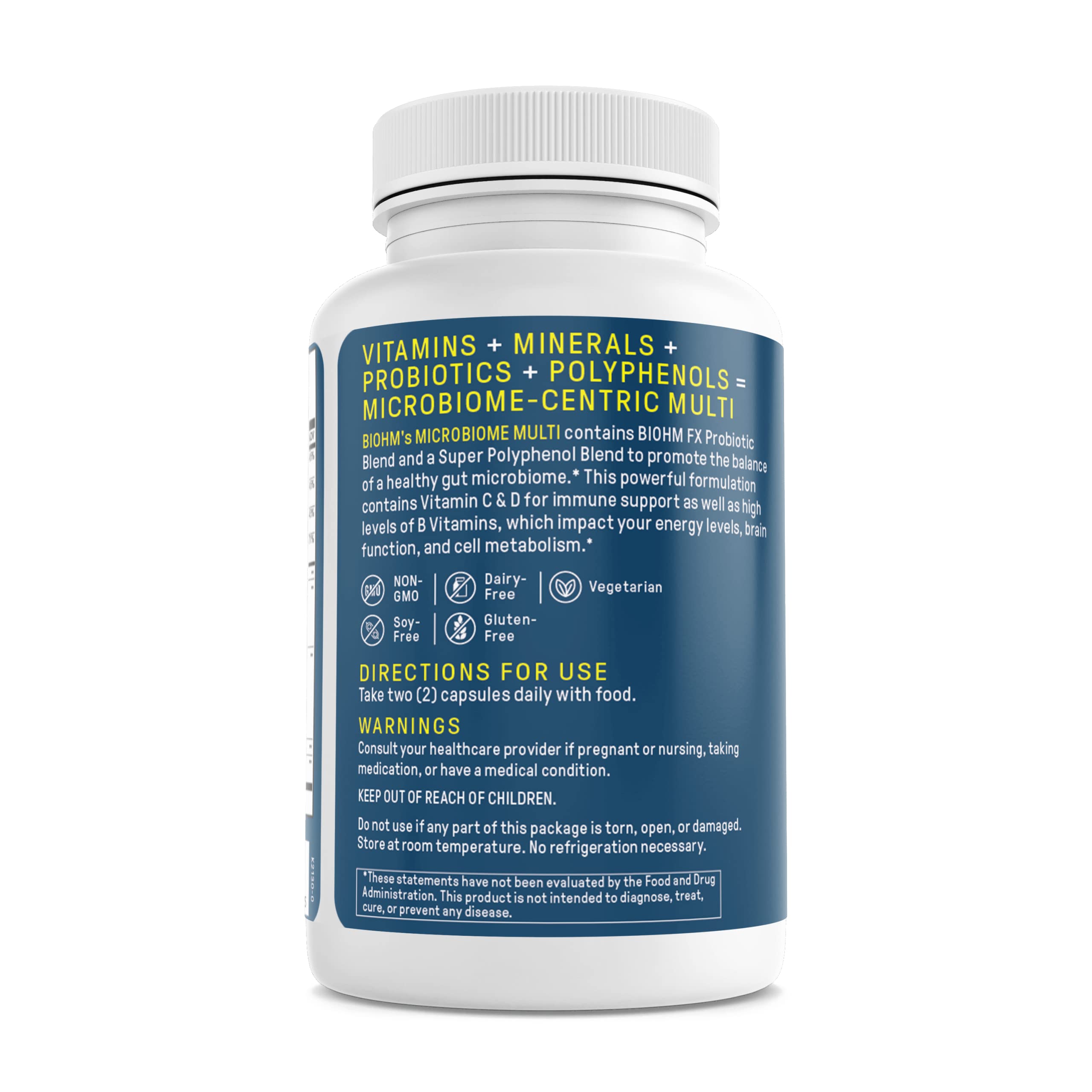 BIOHM Microbiome Multi Daily Supplement side view