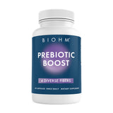 BIOHM Prebiotic support supplement bottle front view
