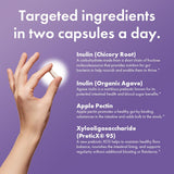 BIOHM Prebiotic support supplement side view