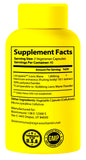 BioImmune Lion's Mane Mushroom Supplement 10X Potency label details