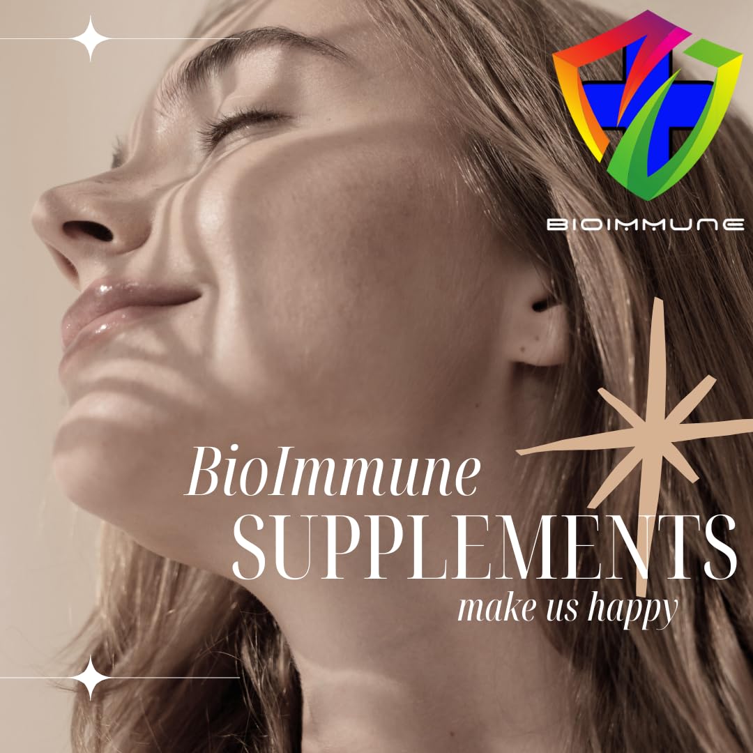 BioImmune NAD+ Supplement with a glass of water