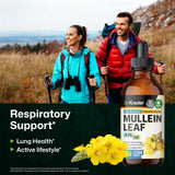 BioKrauter Mullein Leaf Extract Tincture bottle side view