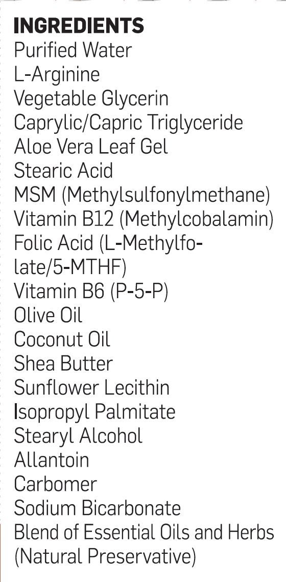 BIOLABS PRO B12 Energizing Topical Cream texture close-up