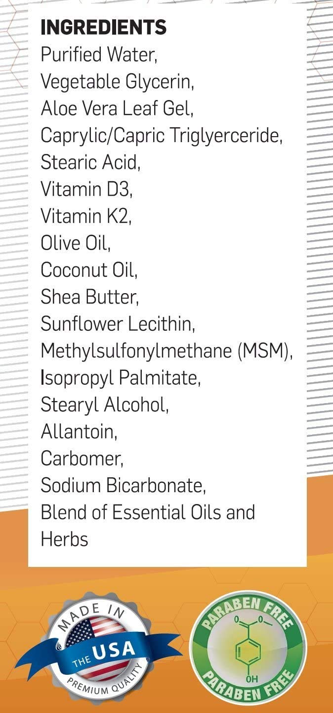 BIOLABS PRO Vitamin D3 & K2 Combination with Aloe Vera