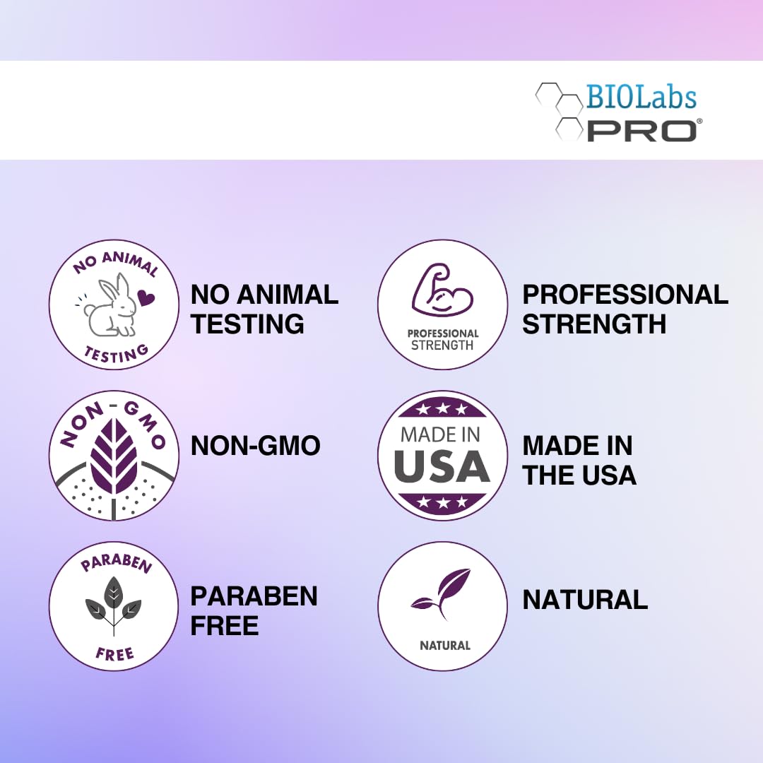 BIOLABS PRO Vitex Chasteberry Supplement 500mg with measuring spoon