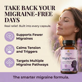 Biolen Labs MigraNova Daily Supplement packaging dimensions