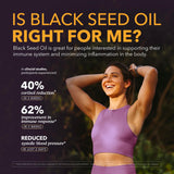 BIOLIGENT Black Seed Oil Capsules on wooden table