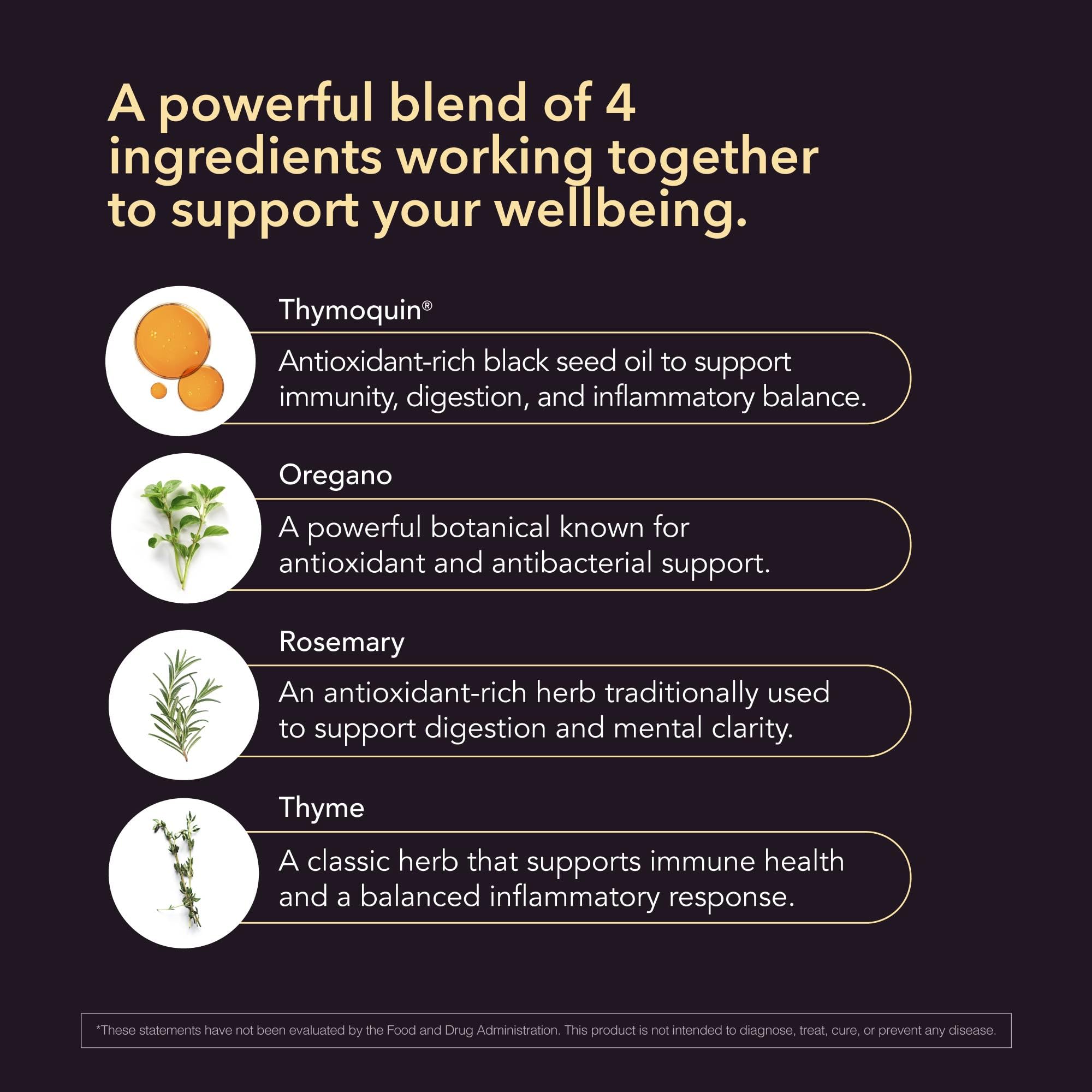 BIOLIGENT Black Seed Oil Capsules side view