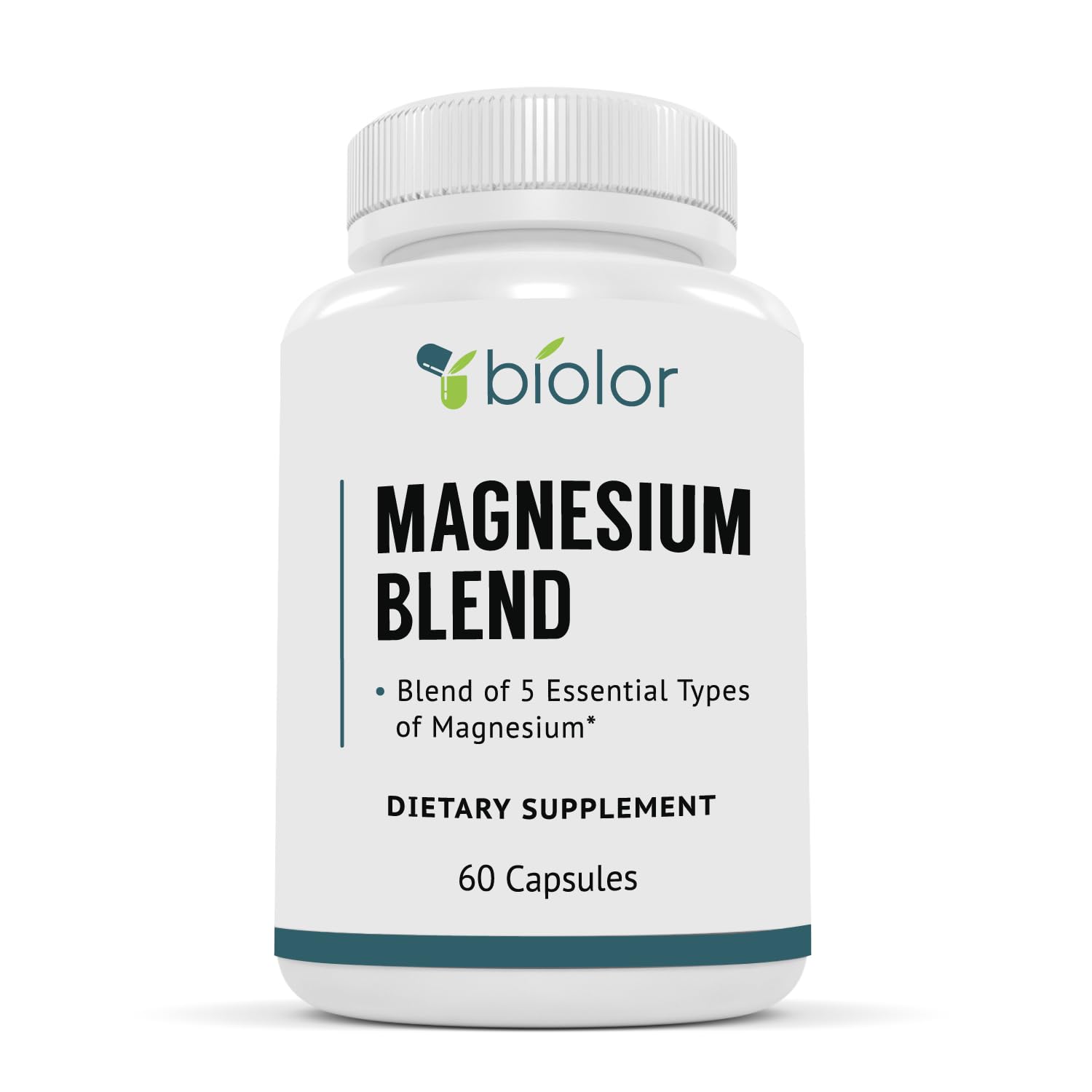 Biolor Magnesium Complex 225mg 90 Capsules front view