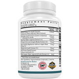 Biolor Vitagall capsules displayed with fresh herbs