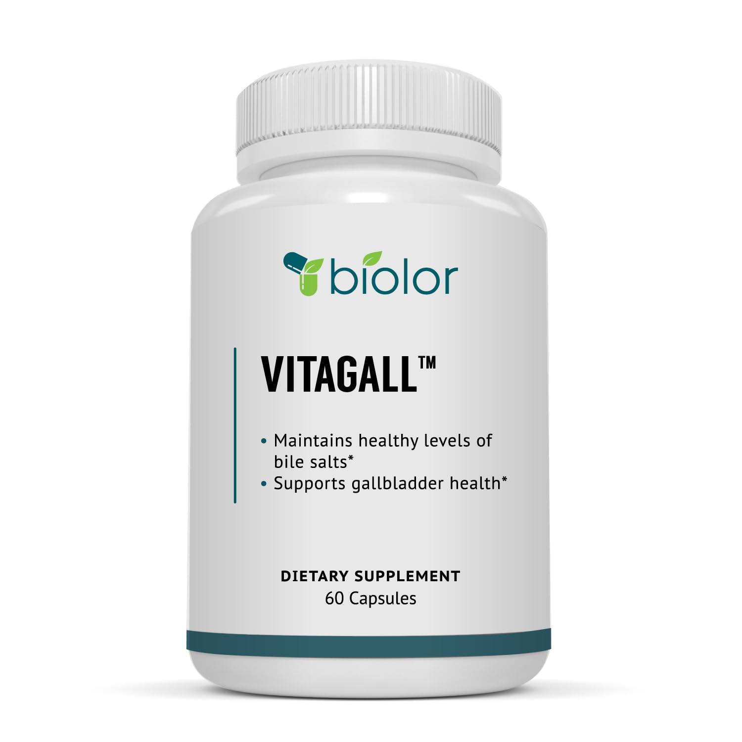Biolor Vitagall Gallbladder Support supplement bottle front view
