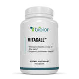 Biolor Vitagall Gallbladder Support supplement bottle front view