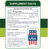 Biolore Soursop Extract Capsules side view showing label